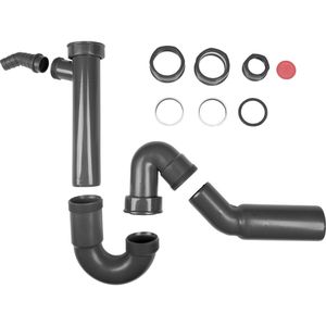 Produktbild für Siphon Cornat Röhrensiphon für Küchenspüle