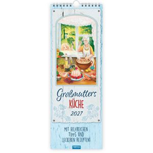 Produktbild für Streifenkalender Trötsch 2027107, Großmutters Küche