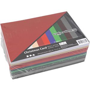 Produktbild für Tonpapier Colortime Weihnachts-Karton, A5