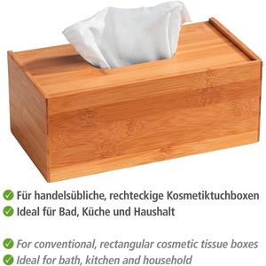 Produktbild für Taschentuchbox Wenko Terra 23925100, aus Bambus