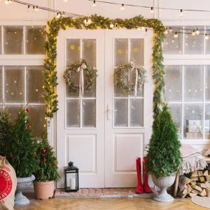 Produktbild für Weihnachtsgirlande SALCAR 900330, für innen und außen