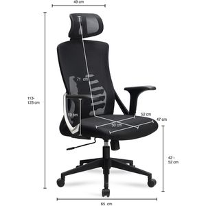 Produktbild für Bürostuhl AMSTYLE SPM1.447