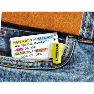 Produktbild für Textmarker Edding 7, Mini Highlighter, 4 Stück