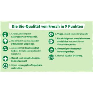 Produktbild für Badreiniger Frosch Citrus Dusche und Bad, Bio