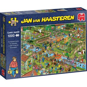Jumbo Puzzle Jan van Haasteren – Gemüsegarten, 1000 Teile, ab 12 Jahre