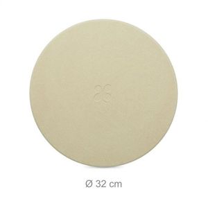 Produktbild für Pizzastein Relaxdays 10020491, Set, bis 800 °C, aus Cordierit