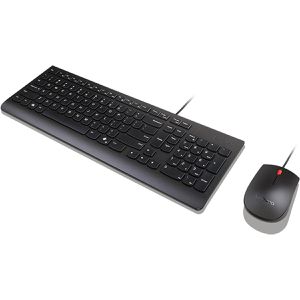 Produktbild für Tastatur Lenovo Essential Wired Combo, 4X31R64414
