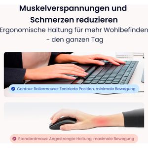 Produktbild für Maus Contour RollerMouse Pro wired Regular, CDRMPRO20210