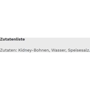 Produktbild für Gemüsekonserve Gut&amp;Günstig Kidneybohnen dunkelrot