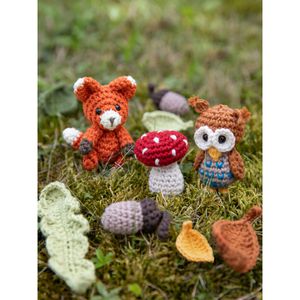 Produktbild für Häkelgarn Gründl 1299-3 Amigurumi Nature, 10 Stück