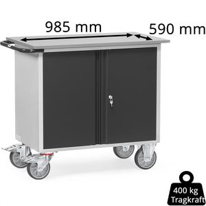 Produktbild für Werkstattwagen Fetra 2456-7016, Tragkraft 400 kg