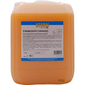 Seife Stern Cremeseife orange