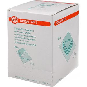 Produktbild für Vlieskompressen Nobamed Nobatop 8