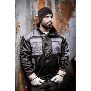 Produktbild für Wintermütze NITRAS Strick-Beanie, grau