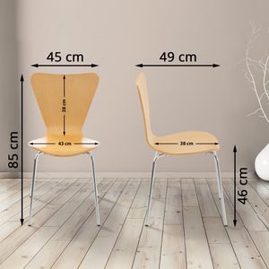 Produktbild für Besucherstuhl CLP Calisto, 181056626, stapelbar