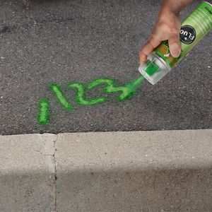 Produktbild für Markierungsspray AMPERE trig-a-cap chalk, Kreidespray, grün