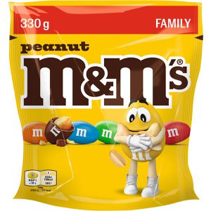 Produktbild für Schokobonbons M&amp;Ms Peanut, Family Pack
