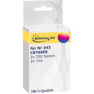 Produktbild für Tinte Böttcher-AG für HP 343, C8766EE