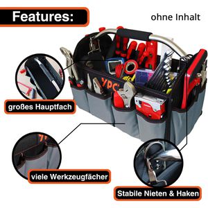 Produktbild für Werkzeugtasche YPC Carrier, XL, BG00004BKGY