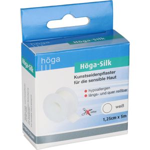 Produktbild für Fixierpflaster Höga Silk Heftpflaster, Rolle