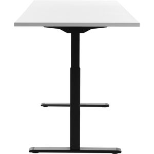 Produktbild für Schreibtisch Topstar E-Table, weiß / schwarz