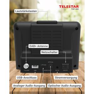 Produktbild für DAB-Adapter Telestar Top 400, für Stereoanlage