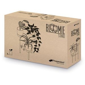Produktbild für Blumenständer Prosperplast Bloomie, schwarz/weiß