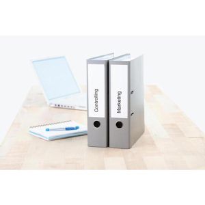 Produktbild für Rückenschilder Herma 4291 Special, weiß