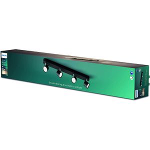 Produktbild für Deckenstrahler Philips Star, schwarz mit LED