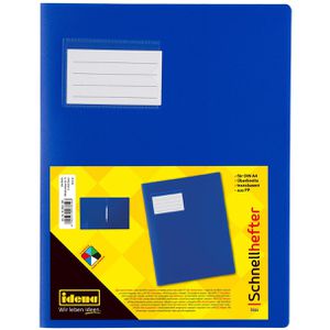 Produktbild für Schnellhefter Idena 307854, blau transluzent