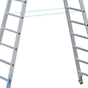 Produktbild für Stehleiter Zarges Coni B, 40315, beidseitig begehbar