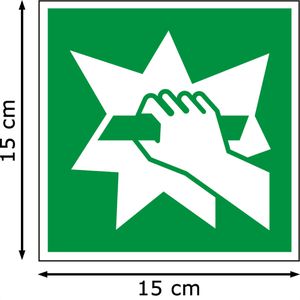 Produktbild für Hinweisschild Abtec ISO 7010 E008, Folie