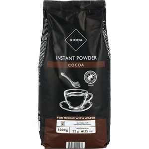 Produktbild für Kakao Rioba Cocoa, zur Zubereitung mit Wasser, Pulver