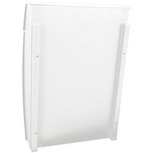 Produktbild für Briefkasten PROREGAL Geronan, weiß, aus Stahl