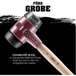 Produktbild für Vorschlaghammer HALDER SIMPLEX, 3002.081, Ø 80mm