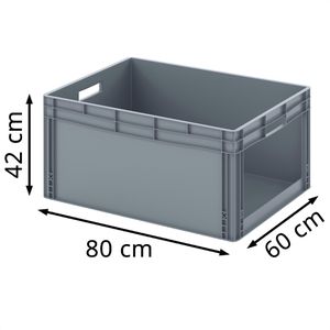 Produktbild für Eurobox AUER SK S 86/42, grau