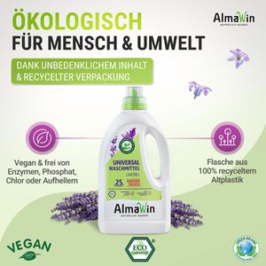 Produktbild für Waschmittel AlmaWin Vollwaschmittel Lavendelduft