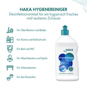Produktbild für Hygienereiniger HAKA mit Aktivsauerstoff