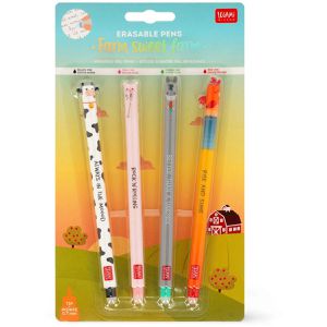 Produktbild für Gelschreiber Legami Farm Sweet Farm Tiere, radierbar