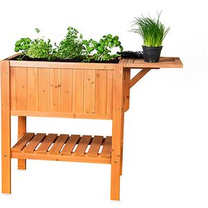 Produktbild für Hochbeet hecht-international Cube 1, aus Holz