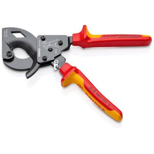 Produktbild für Kabelschneider Knipex 95 36 250, VDE isoliert