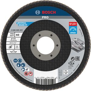 Fächerschleifscheibe Bosch PRO X571