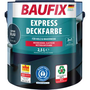 Produktbild für Holzfarbe Baufix Express Deckfarbe, 2,5l