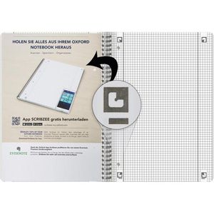 Produktbild für Collegeblock Oxford Touch, 400086497, A4