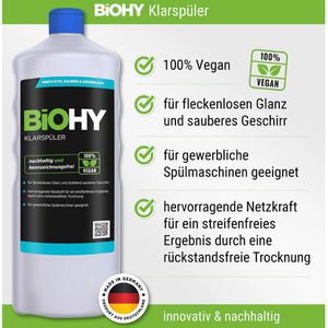 Produktbild für Klarspüler BiOHY 100% natürliche Inhaltsstoffe