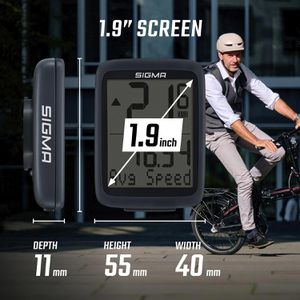Produktbild für Fahrradcomputer Sigma BC 8.0 WR, 08210