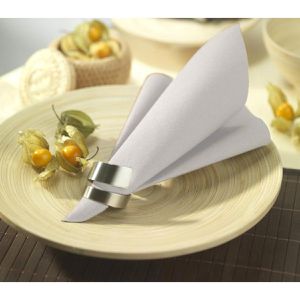Produktbild für Servietten Papstar 89612, Daily Collection, weiß