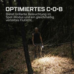 Produktbild für Taschenlampe Nebo Davinci 18000, LED, aufladbar