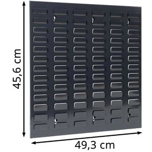 Produktbild für Werkzeugwand ADB 23073, anthrazit, aus Metall