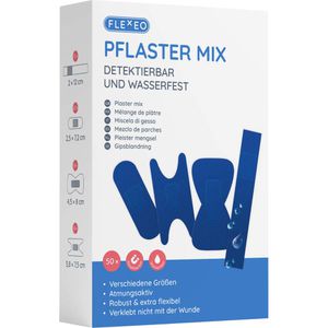 Pflaster Flexeo Mix Pflasterset, 50 Strips